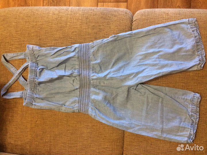 Джинсовый комбинезон для девочки 5 лет