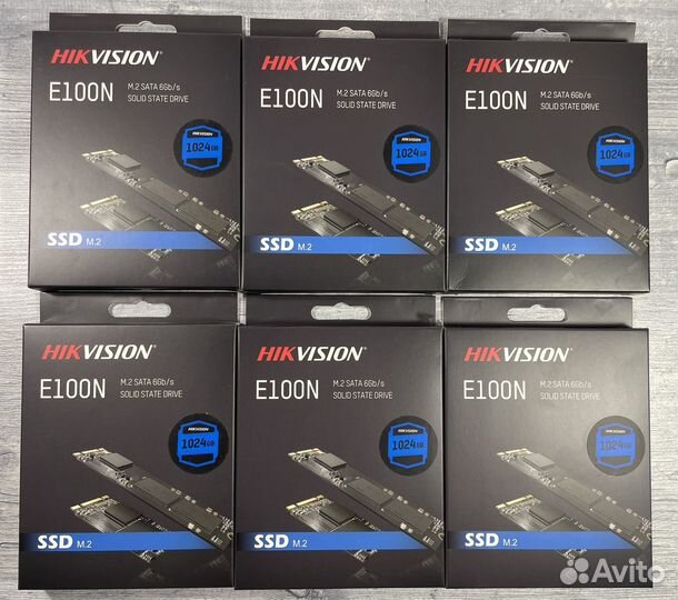 SSD накопитель Hikvision E100N M.2 2280 1024GB