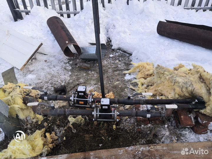 Замена батареек в теплосчётчике Установка и обслуж