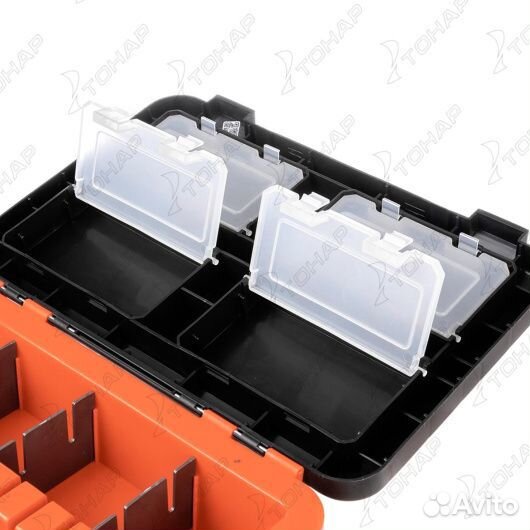 Ящик зимний Helios FishBox 19л оранжевый