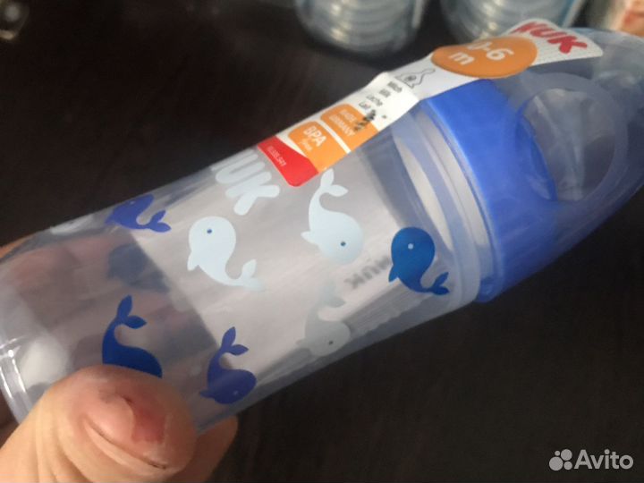 Бутылочки nuk