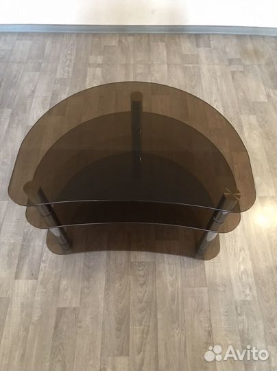 Стеклянная тумба