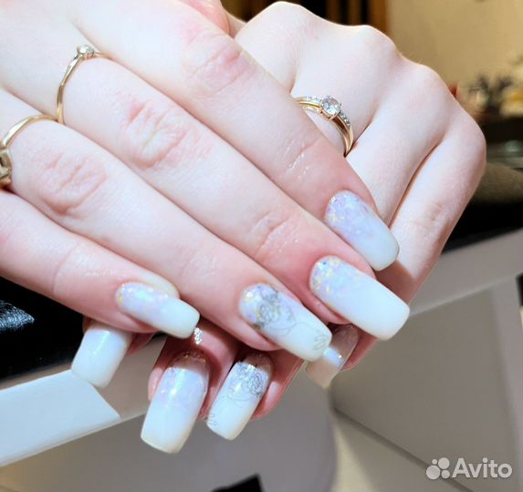 Наращивание ногтей на дому