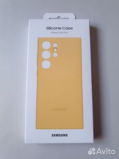 Чехол Clear Case на Samsung S24 Ultra оригинал