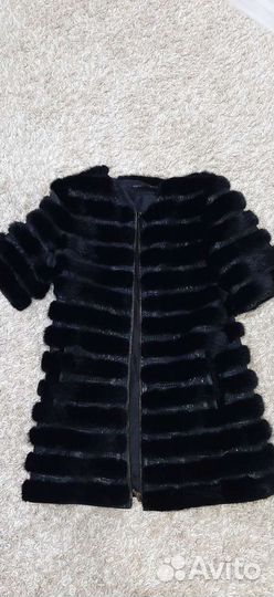 Норковый полушубок