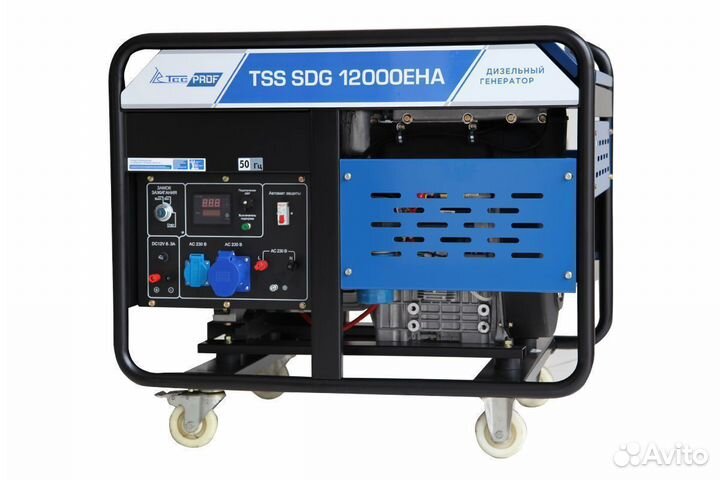 Дизельный генератор 11 кВт TSS SDG 12000EHA