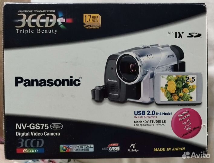 Видеокамера panasonic