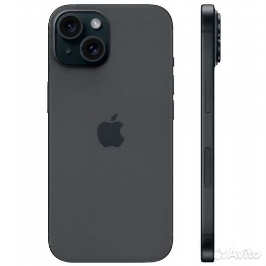 Смартфон Apple iPhone 15 128GB Black (Dual Sim)