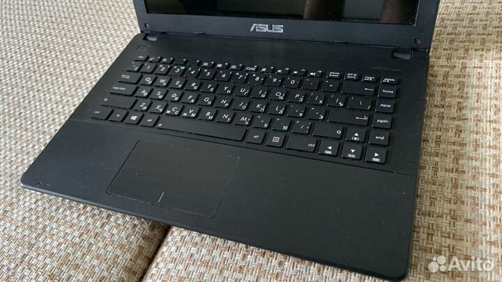 Asus с офиса 2 ядра 4gb 128gb SSD шустрый ноут