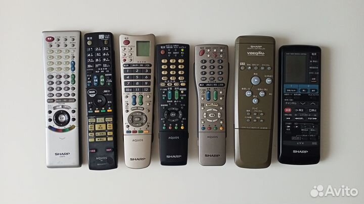 Пульты ду Sharp для TV/DVD/Video
