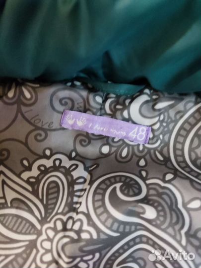 Куртка I love mom 48р слингокуртка для беременных