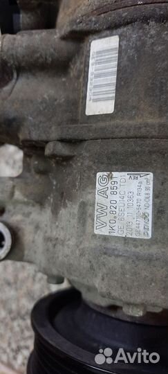 Компрессор кондиционера volkswagen jetta 6