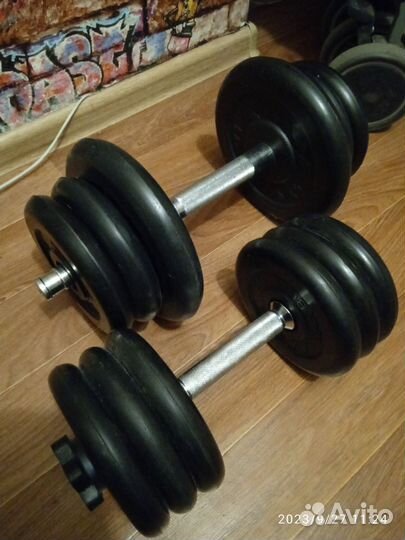 Штанга гриф блины barbell