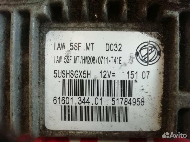 Блок управления двигателем для Fiat Albea 2003-201