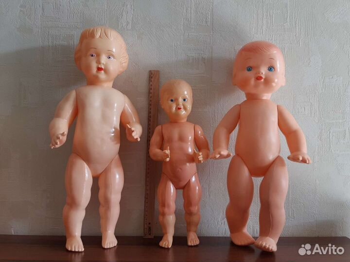 Кукла СССР целлулоид