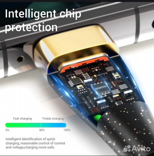 USB-кабель asometech 3в1