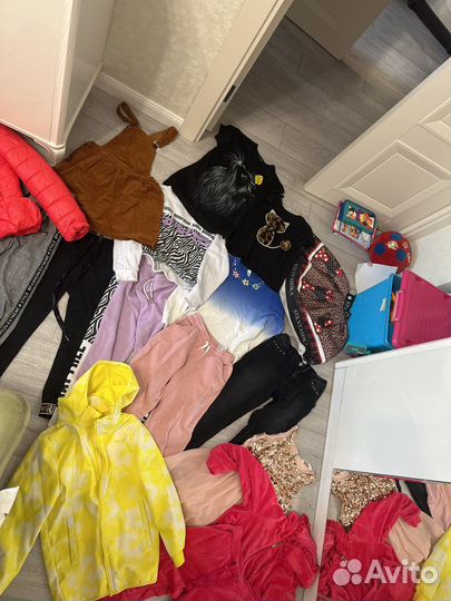 Пакет вещей для девочки 134-140