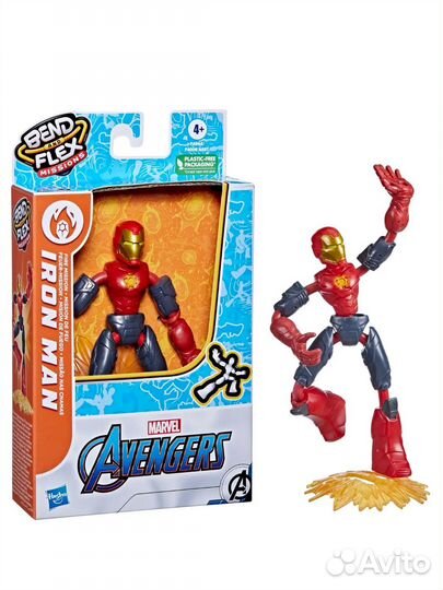 Фигурка бенди Железный человек (Hasbro) новая