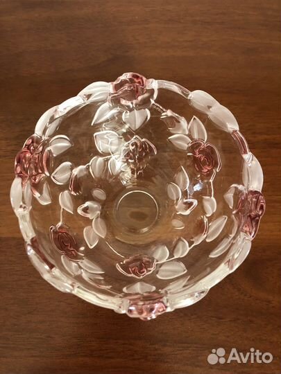 Салатник хрустальный