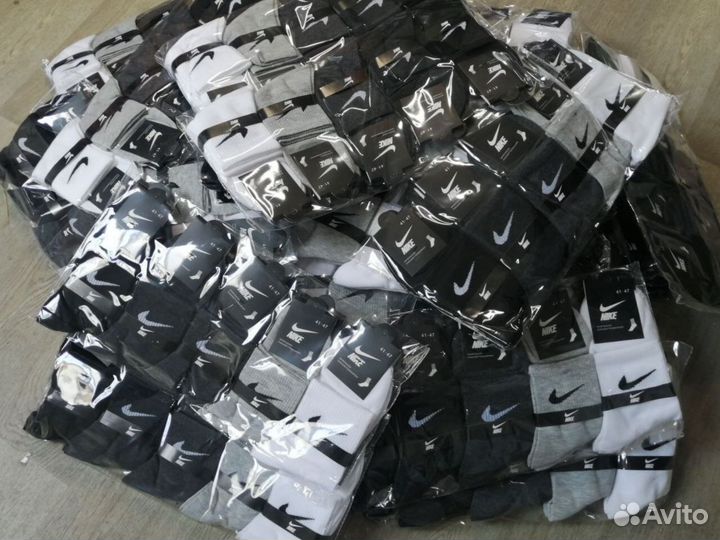 Высокие носки nike adidas