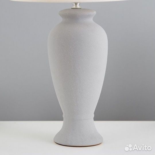 Настольная лампа 'Эльга' Е27 40Вт графитовый 28х28