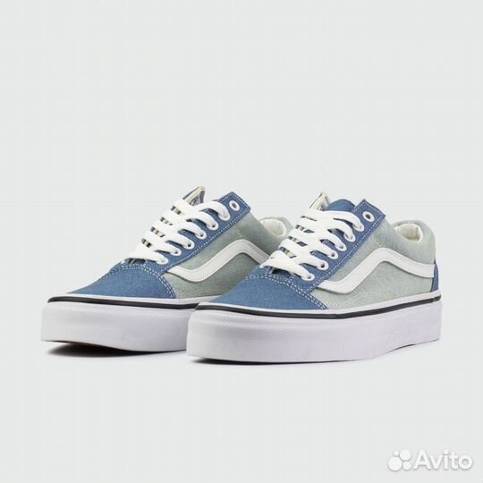 Кеды Vans Old Skool Jeans Blue