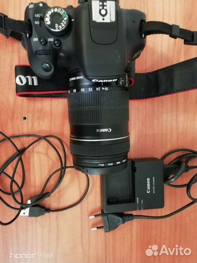 Зеркальный фотоаппарат canon 600d