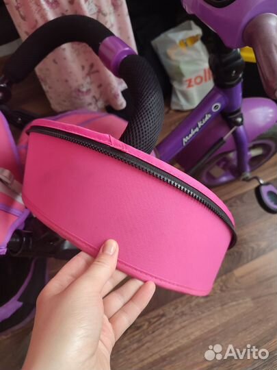 Детский велосипед с ручкой бу