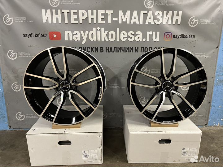 Разноширокие диски R18 для Мерседес Ц Е С и др