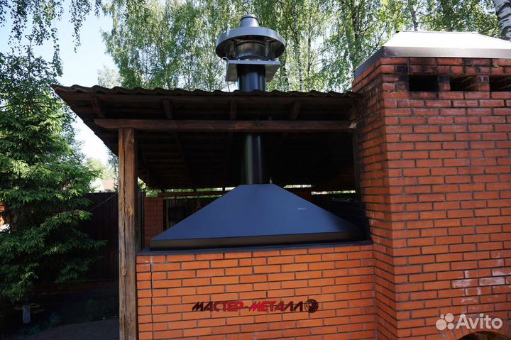 Вытяжной зонт оцинковка. Вытяжка для ресторанов
