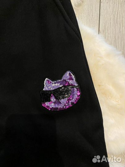 Брюки спортивные на флисе Karl Lagerfeld