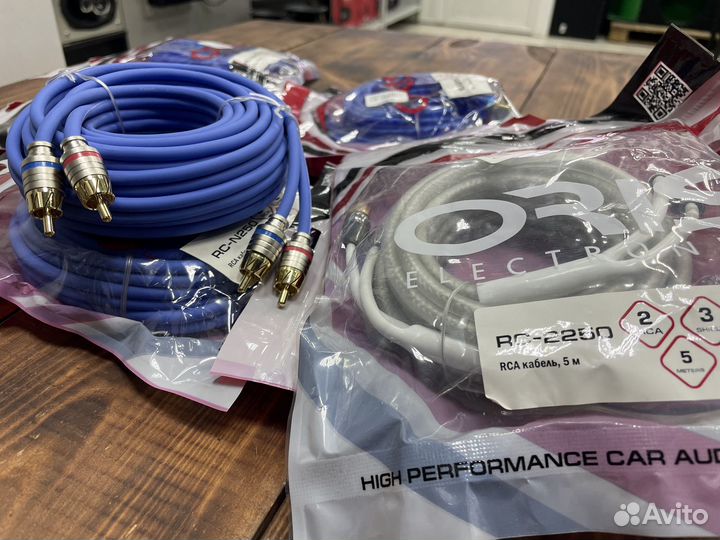 Межблочный кабель rca тюльпаны