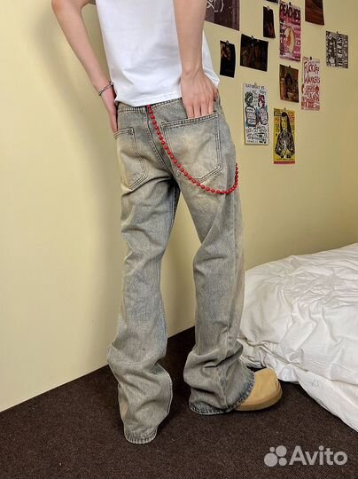 Джинсы клеш y2k