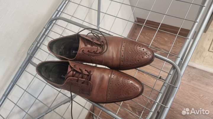 Кожаные туфли 40,5р