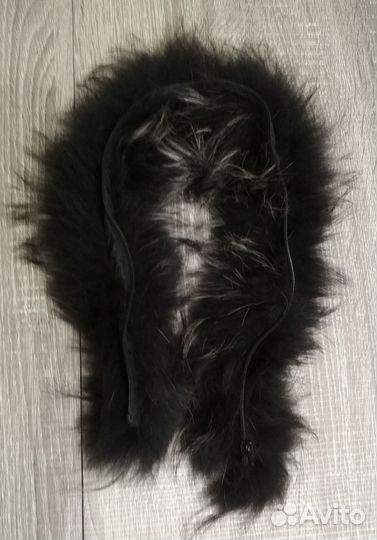 Мех чернобурка натуральной 66 см