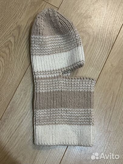 Шапка балаклава женская заостренная