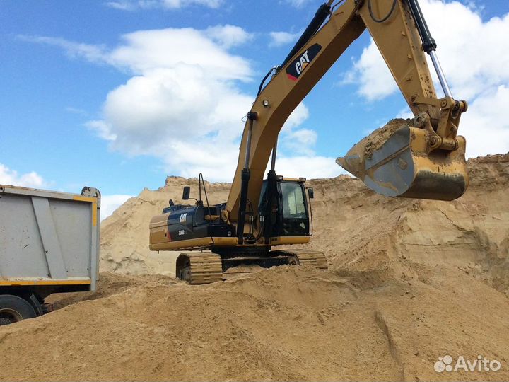 Песок Щебень