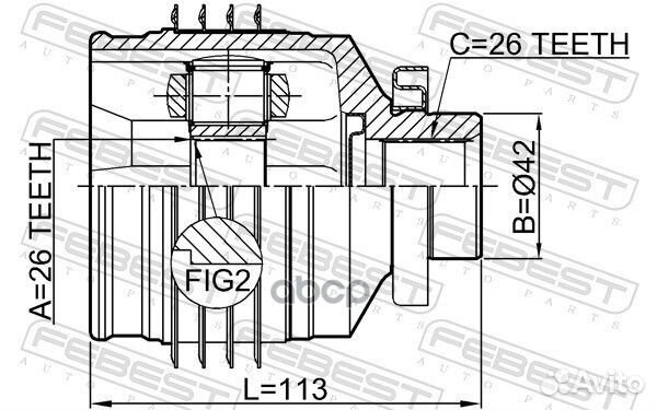1211-sfmtrh 1211-sfmtrh Febest