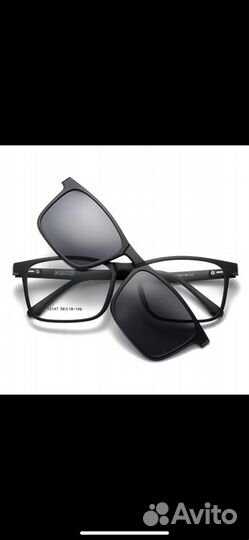 Очки оправа с магнитными насадками