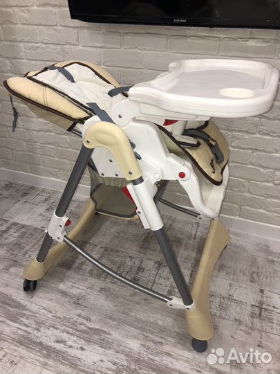 Стульчик для кормления caretero bistro