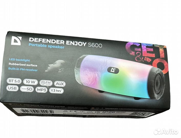 Bluetooth колонка Defender