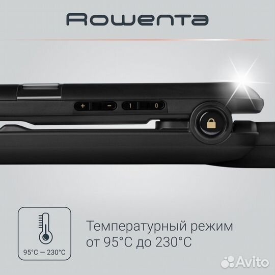 Выпрямитель для волос 2 в 1 Rowenta