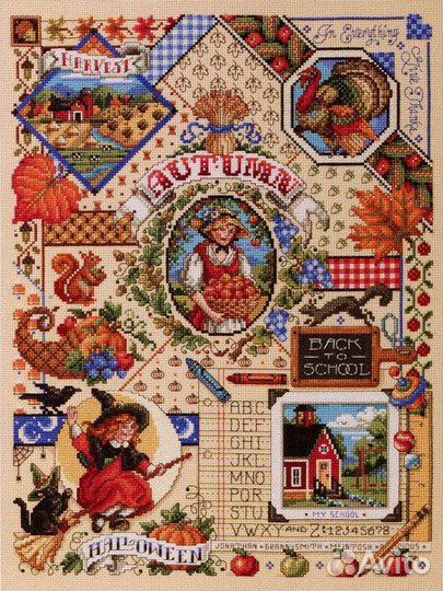 Сэмплеры кошки и времена года