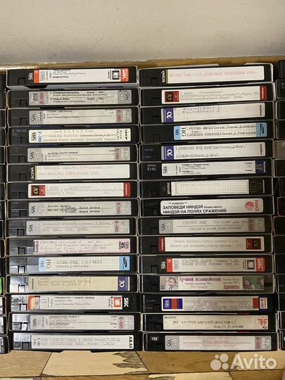 Большой выбор VHS видеокассет в отличном качестве