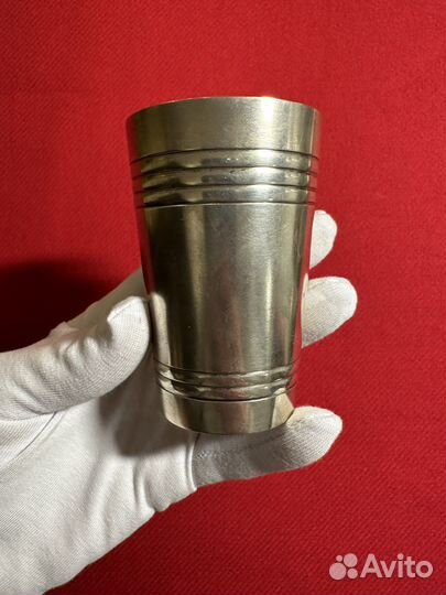 Редкий Коллекционный стакан, 84 пробы. 2 Артель