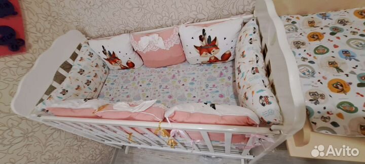 Подушки для детской кроватки