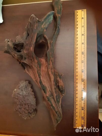 Коряга для аквариума и лавовый камень