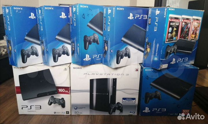 Прошитая PS3, Sony PlayStation 3, пс3, 50+ игр