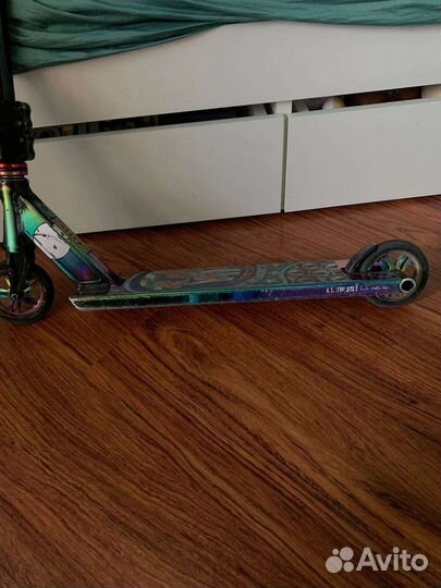 Дека для трюкового самоката drone element(обмен)