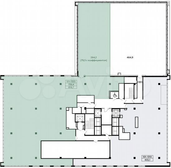 Аренда, ПСН, площадь 994.7 кв.м